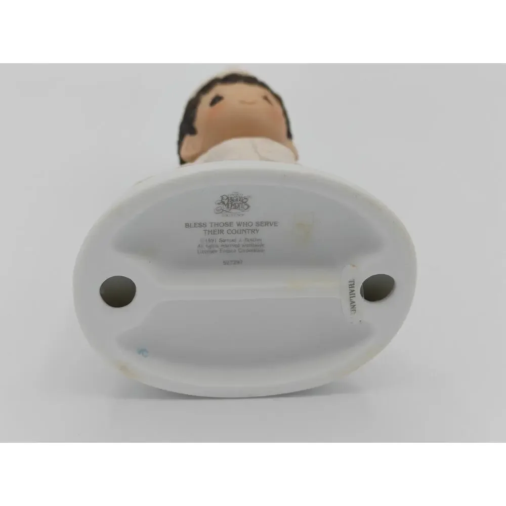 Precious Moments Bless Those Who Serve Their Country Figurine 1991 527297